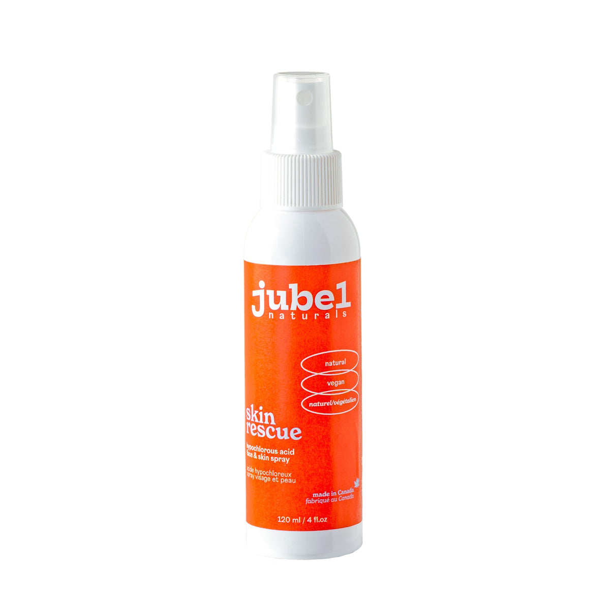 Jubel Naturals Skin Rescue Hypochlorous Acid Spray