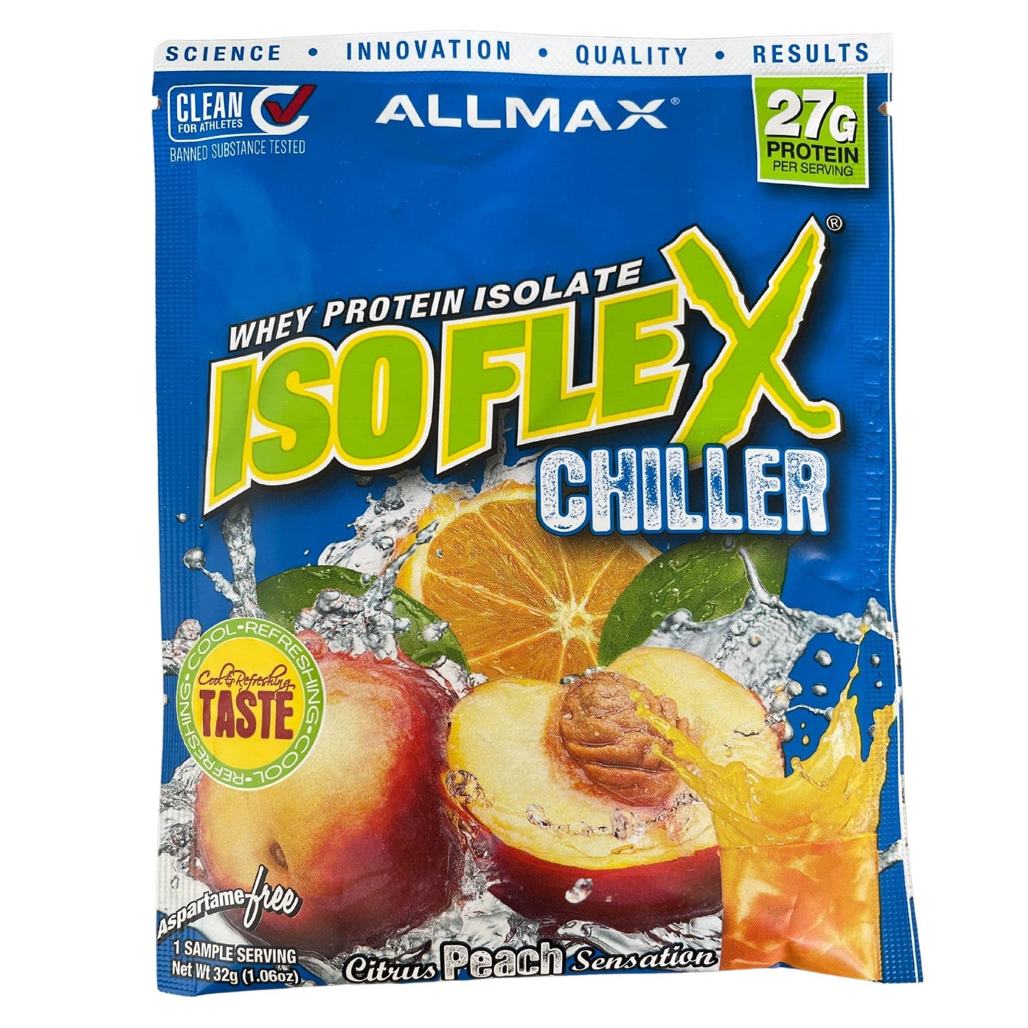 Citrus Peach | Allmax Whey Protein Isolate Isoflex Chiller