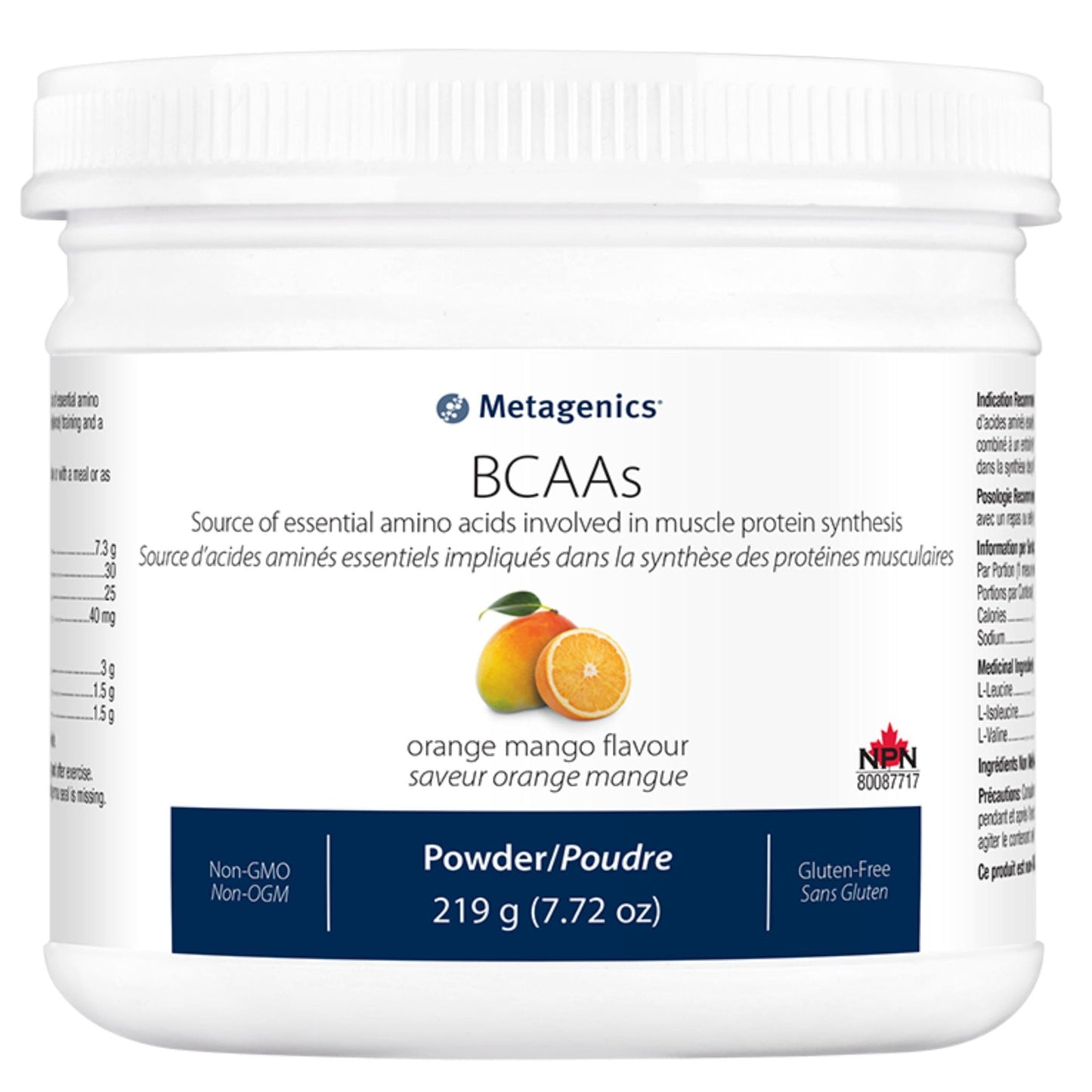 219 Orange Mango | Metagenics BCAAs Powder