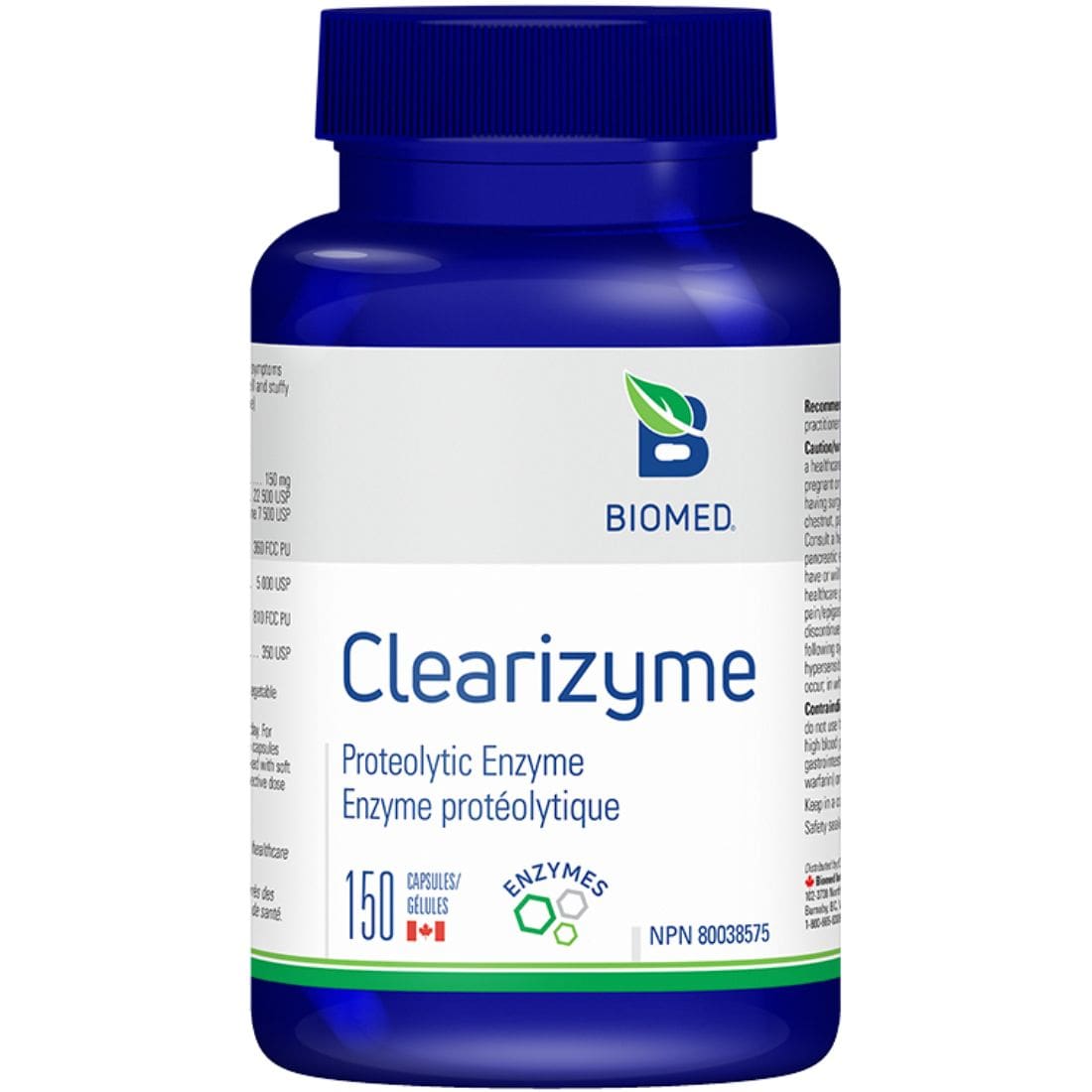 Biomed Clearizyme, 150 Capsules