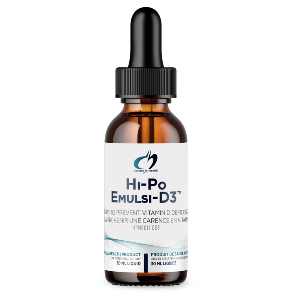 30ml | Designs for Health Hi-Po Emulsi-D3 Liquid