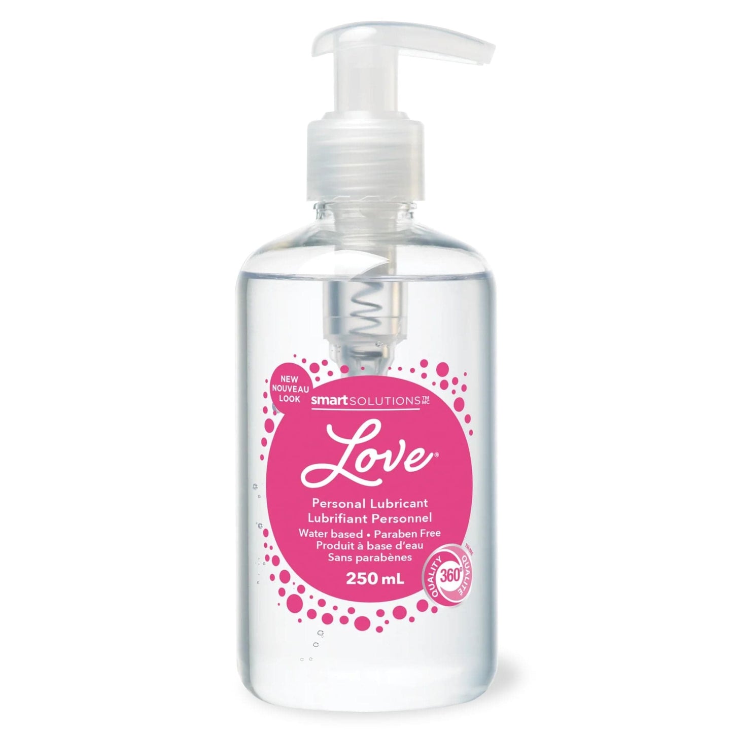 Smart Solutions Love Personal Lubricant, Water Based, Petroleum and Paraben-free, 250ml