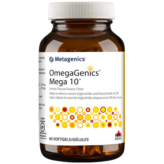 Metagenics OmegaGenics Mega 10, 60 Softgels