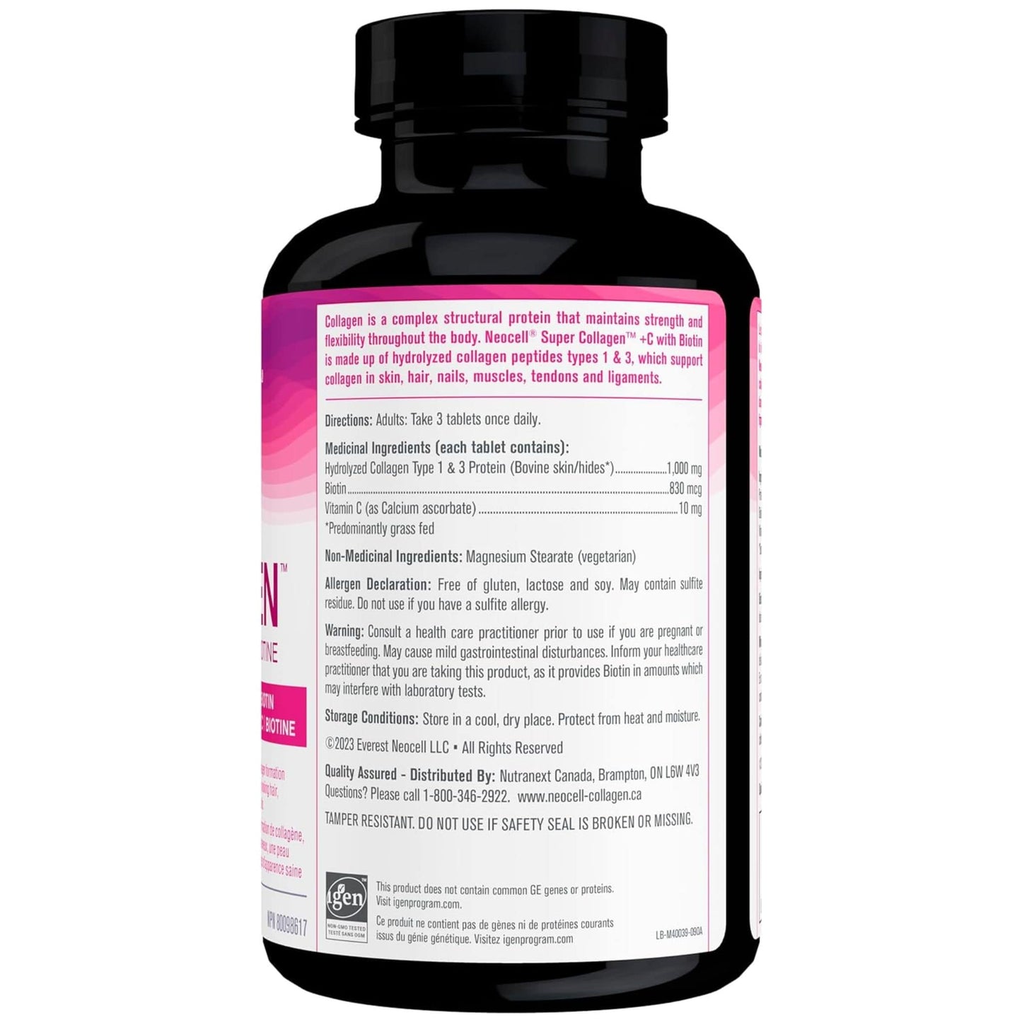 90 Tablets | Neocell Super Collagen C with Biotin