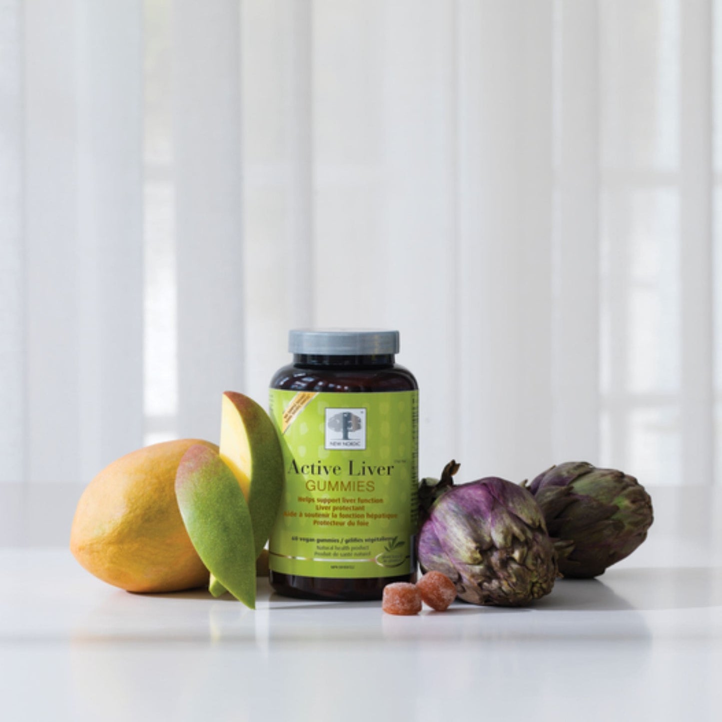 60 Vegan Gummies | New Nordic Active Liver Gummies