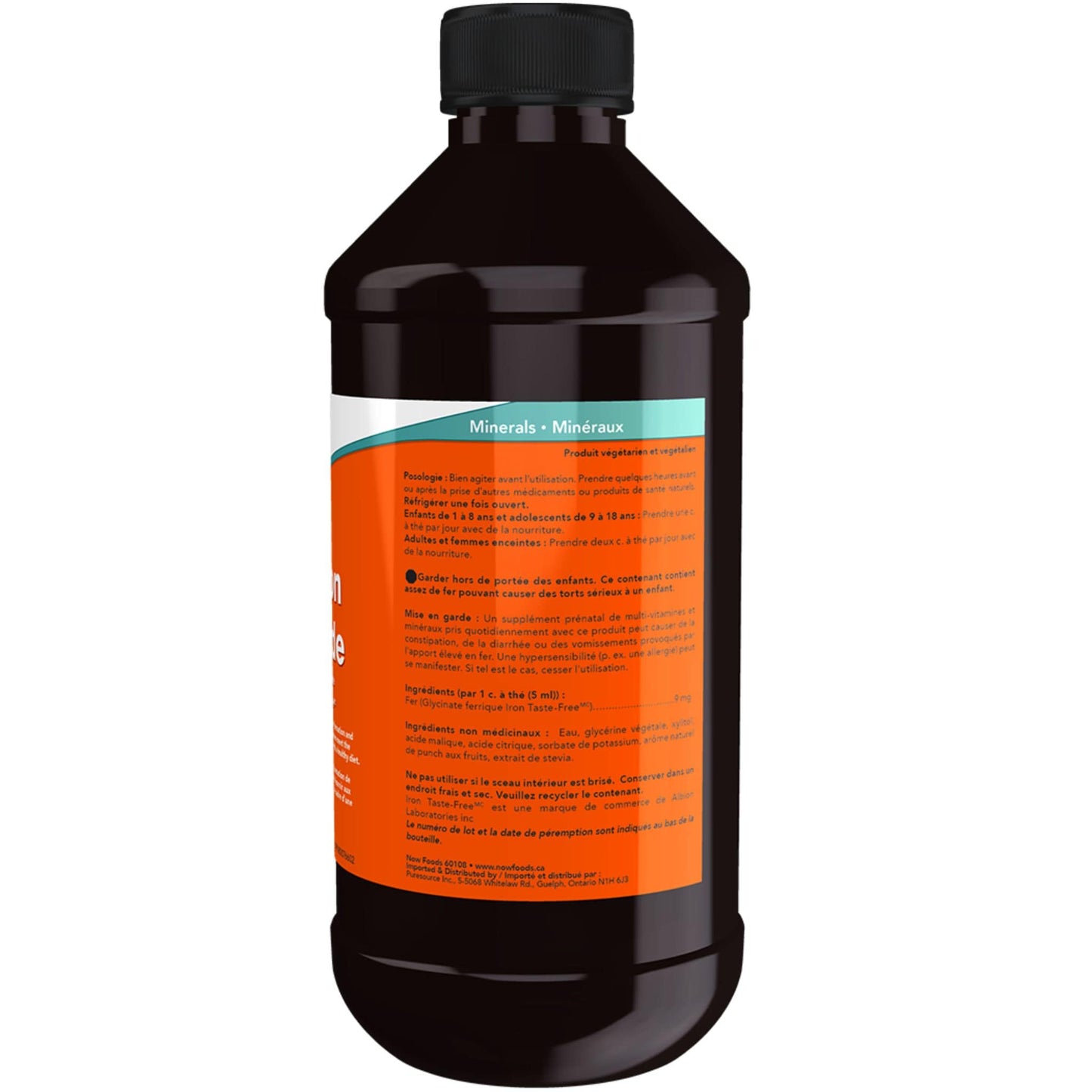 Iron Taste Free, 237mL | NOW Liquid iron