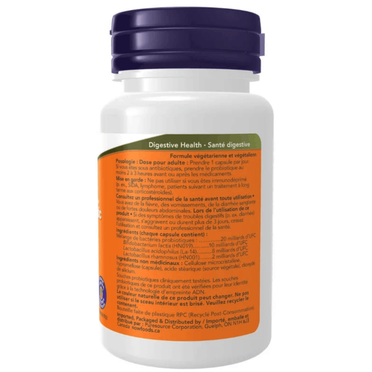 50 Vegetable Capsules | NOW Women's Probiotic 20 Billion Capsules