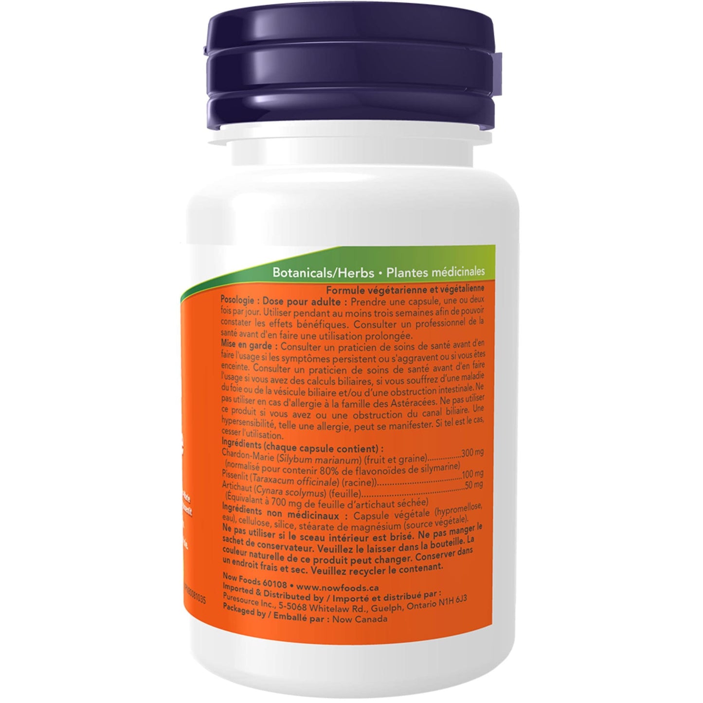 50 Vegetable Capsules | NOW Silymarin 300 mg Double Strength with Milk Thistle Extract