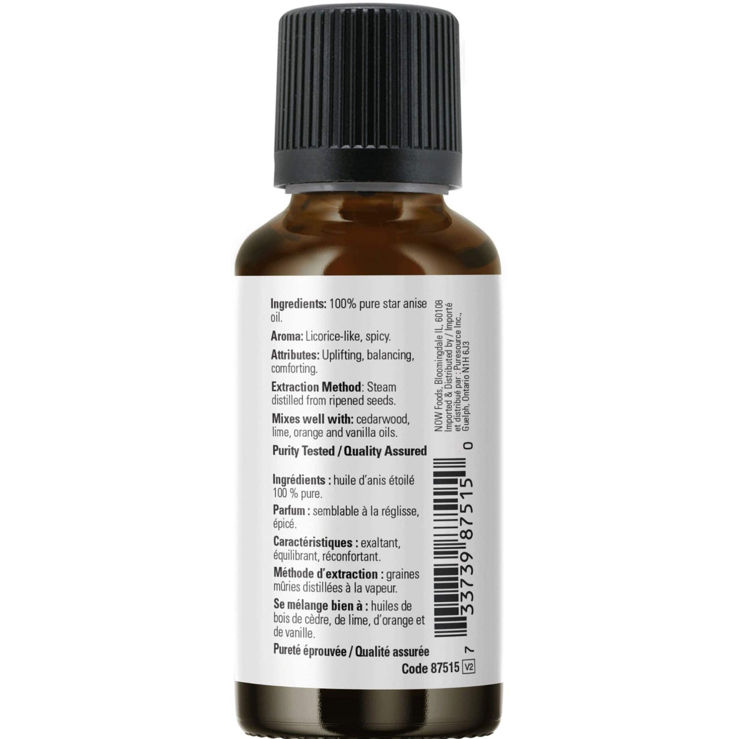 30mL | NOW 100% Pure Anise Essential Oil Blend