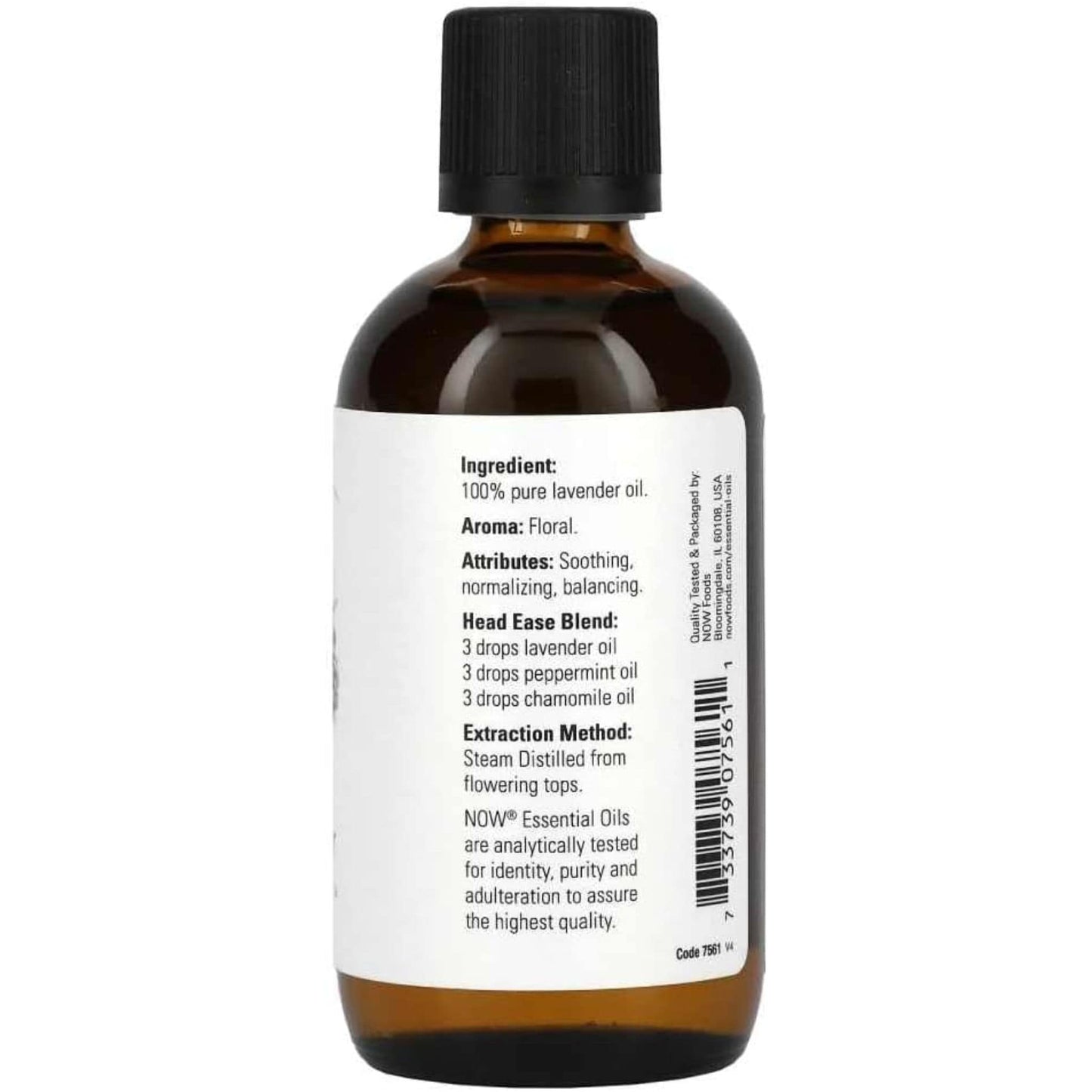 118mL |NOW Essential Oils Pure Lavender Oil