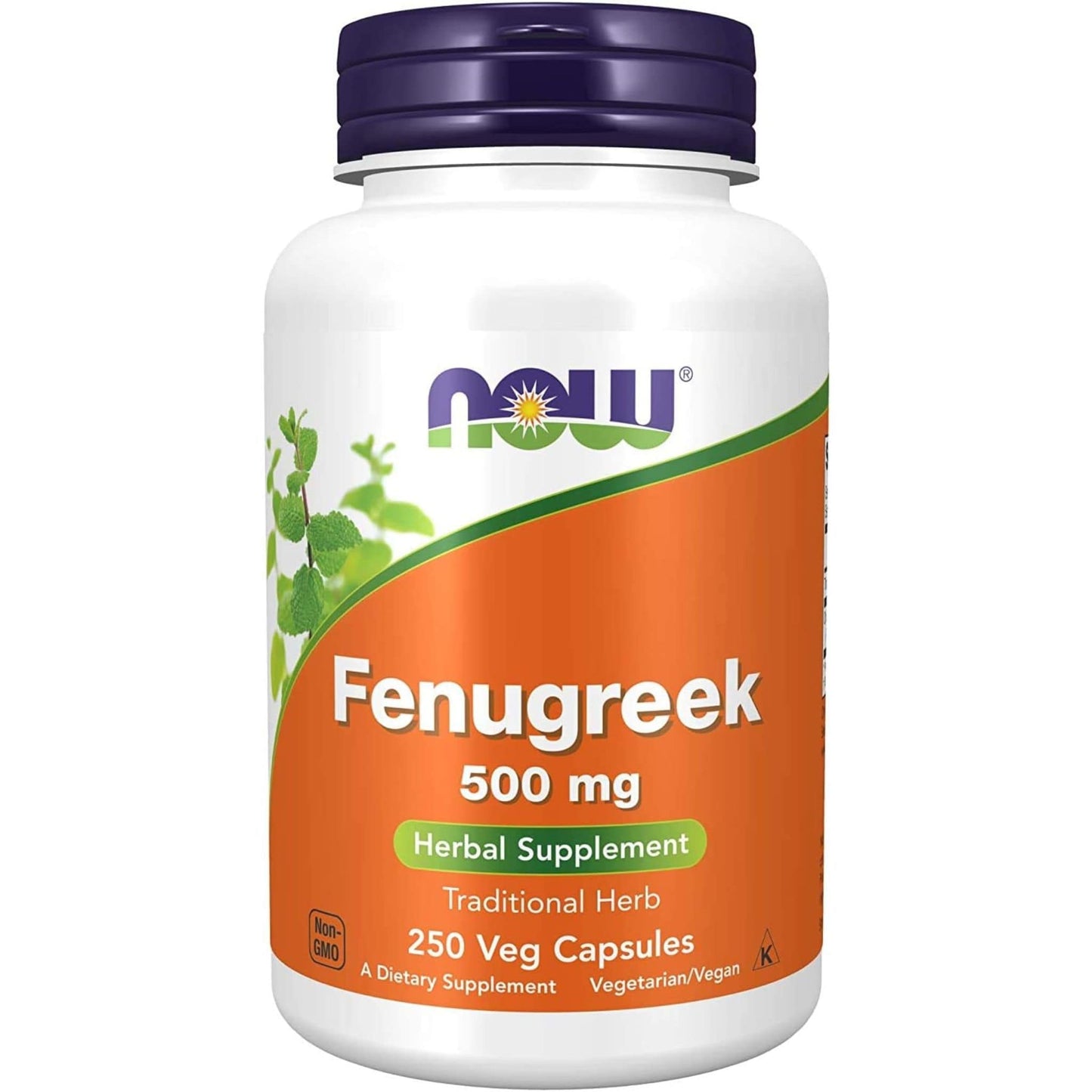 250 Vegetable Capsules | NOW Fenugreek 500 mg