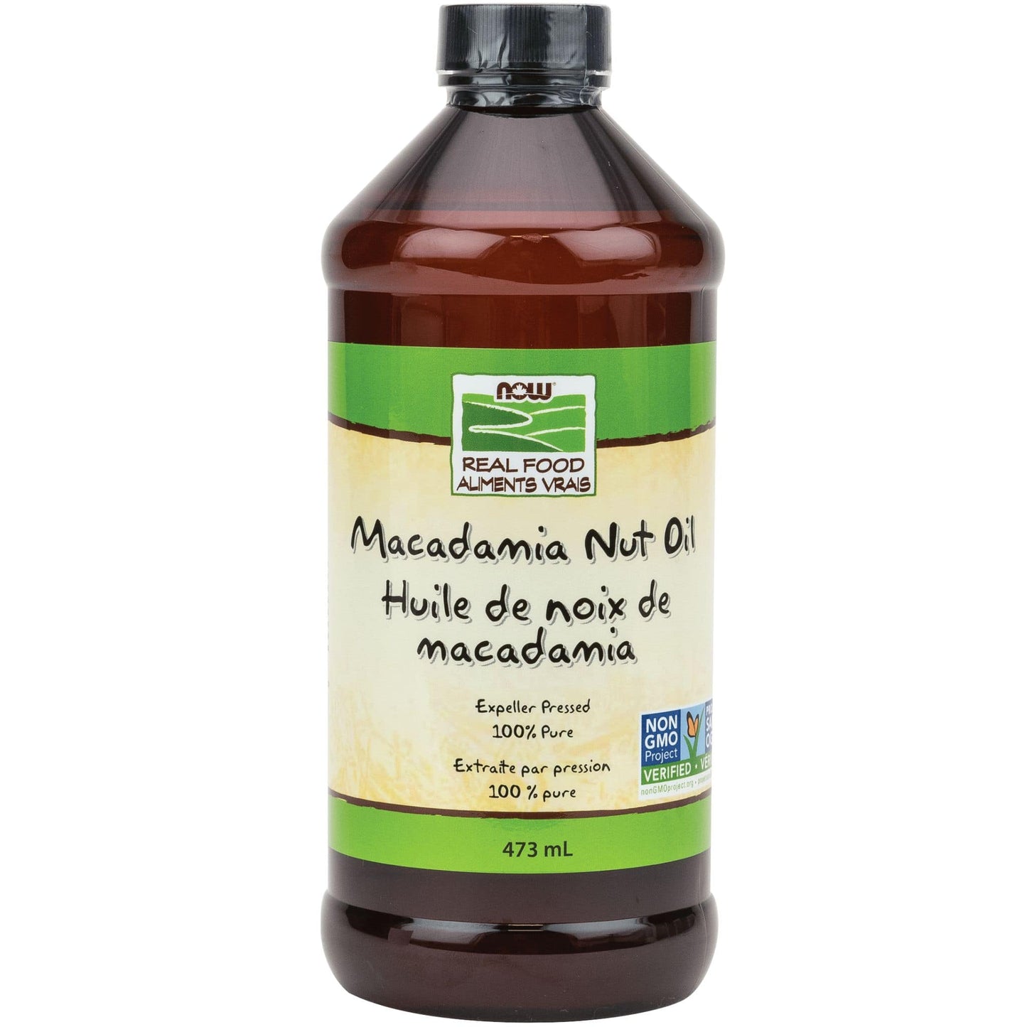473mL | NOW Real Foods Macadamia Nut Oil