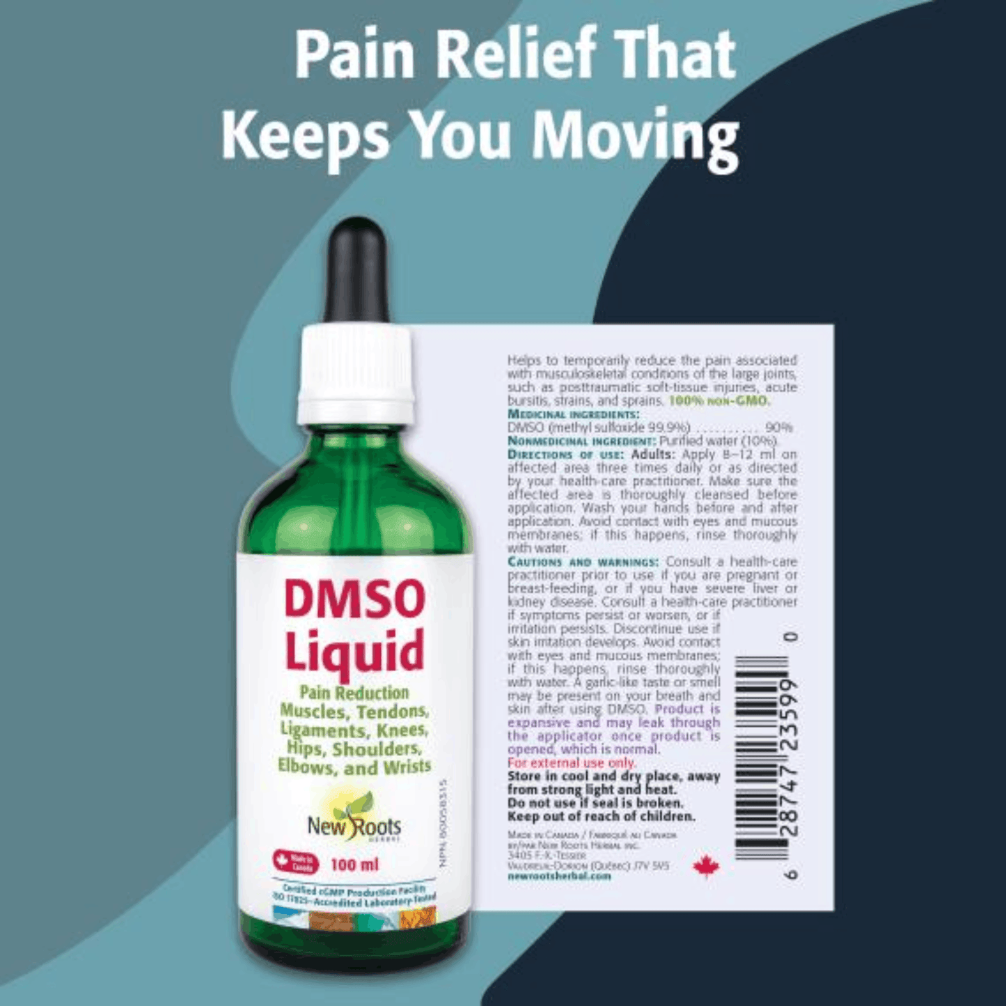 100ml | New Roots DMSO Liquid