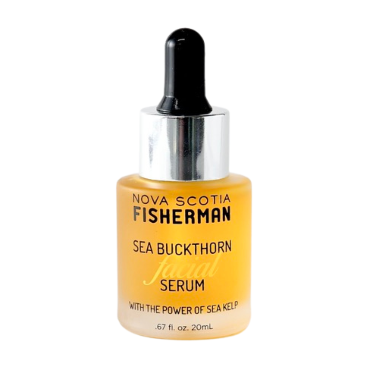 Nova Scotia Fisherman Seabuckthorn Facial Serum with Jojoba and Sea Kelp, 20ml