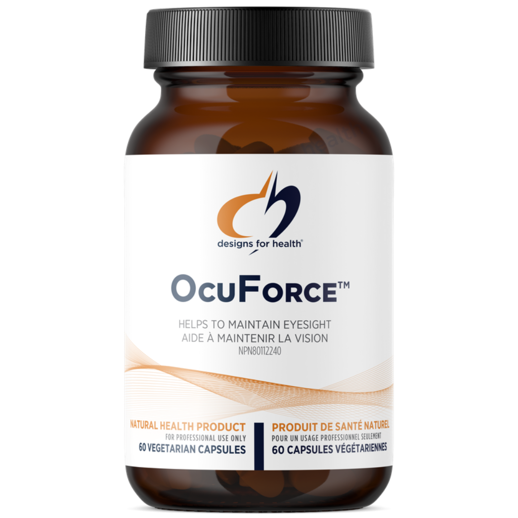 60 Vegetable Capsules | Designs for Health OcuForce