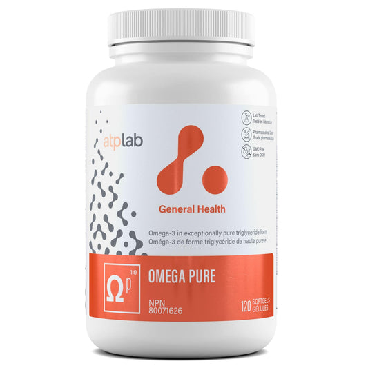 120 Softgels | ATP Lab Omega Pure