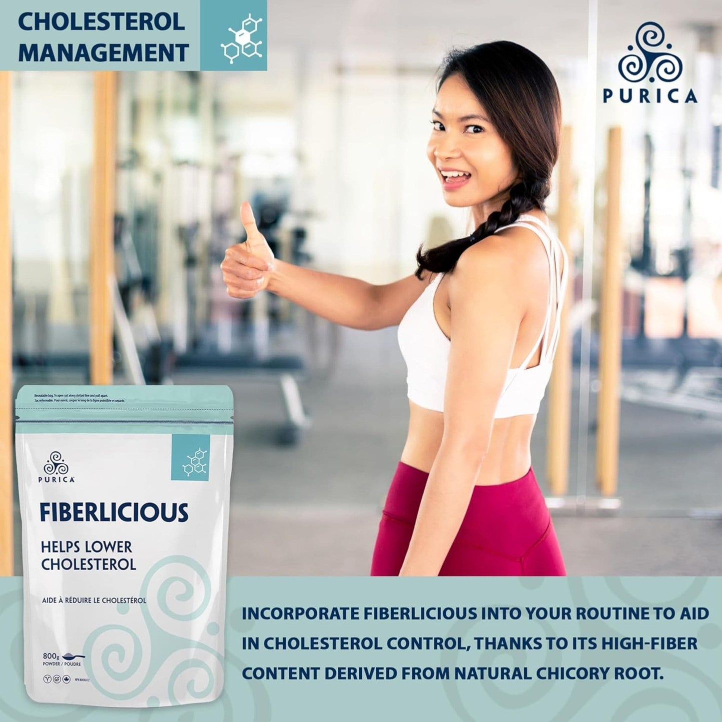 800 g | Purica Fiberlicious Powder