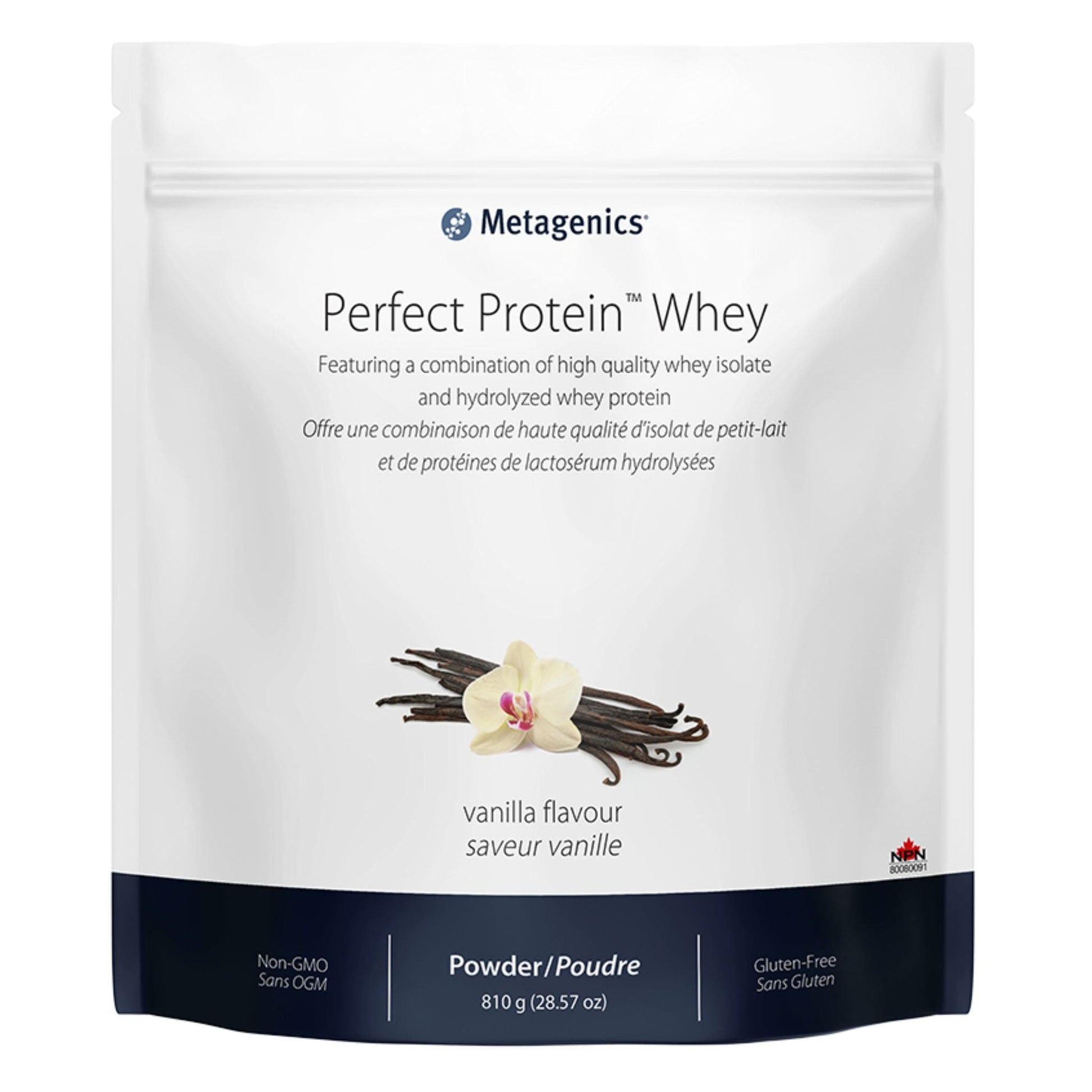 30 Servings Vanilla | Metagenics Perfect Protein Whey Powder