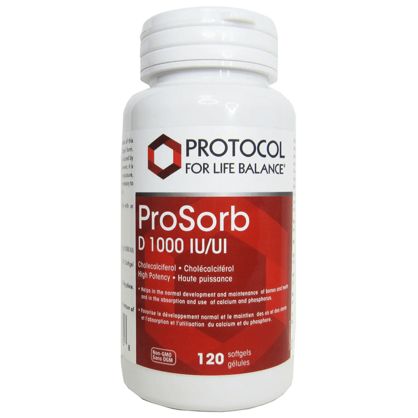 120 Softgels | Protocol for Life Balance ProSorb D