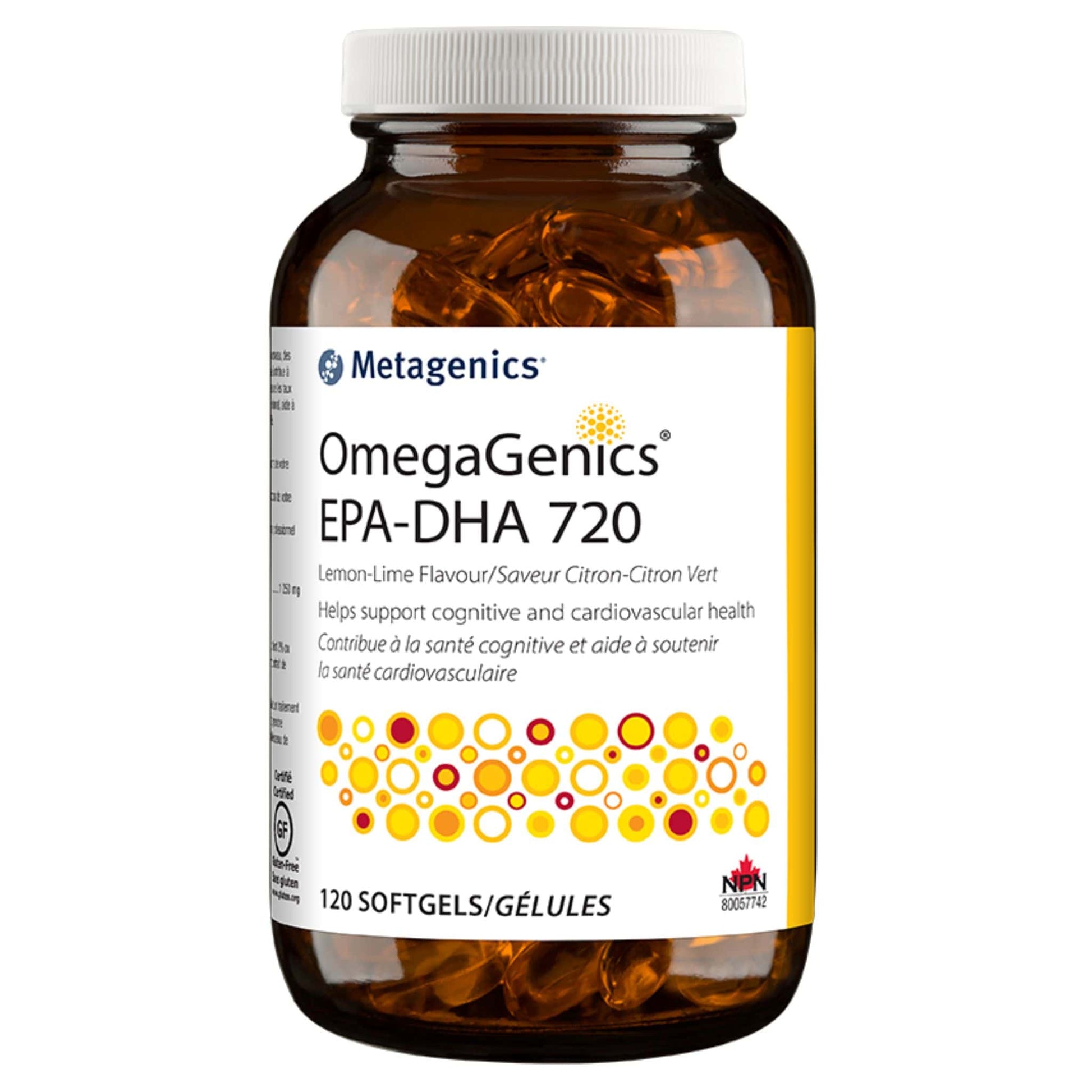 120 Softgels | Metagenics OmegaGenics EPA DHA 720