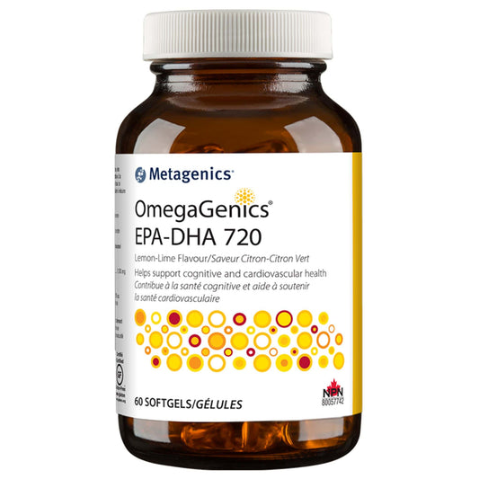 60 Softgels | Metagenics OmegaGenics EPA DHA 720
