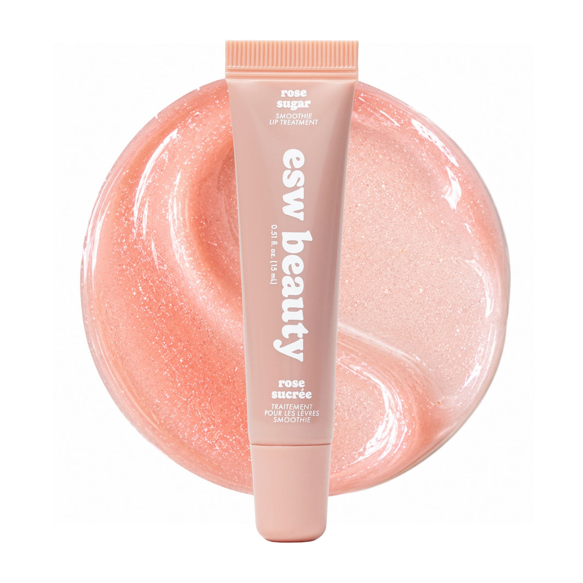ESW Beauty Smoothie Lip Treatment, Rose Sugar