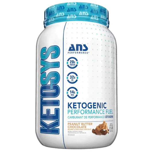 ANS Performance KETOSYS Ketogenic Performance Fuel, 2LB, Peanut Butter Chocolate