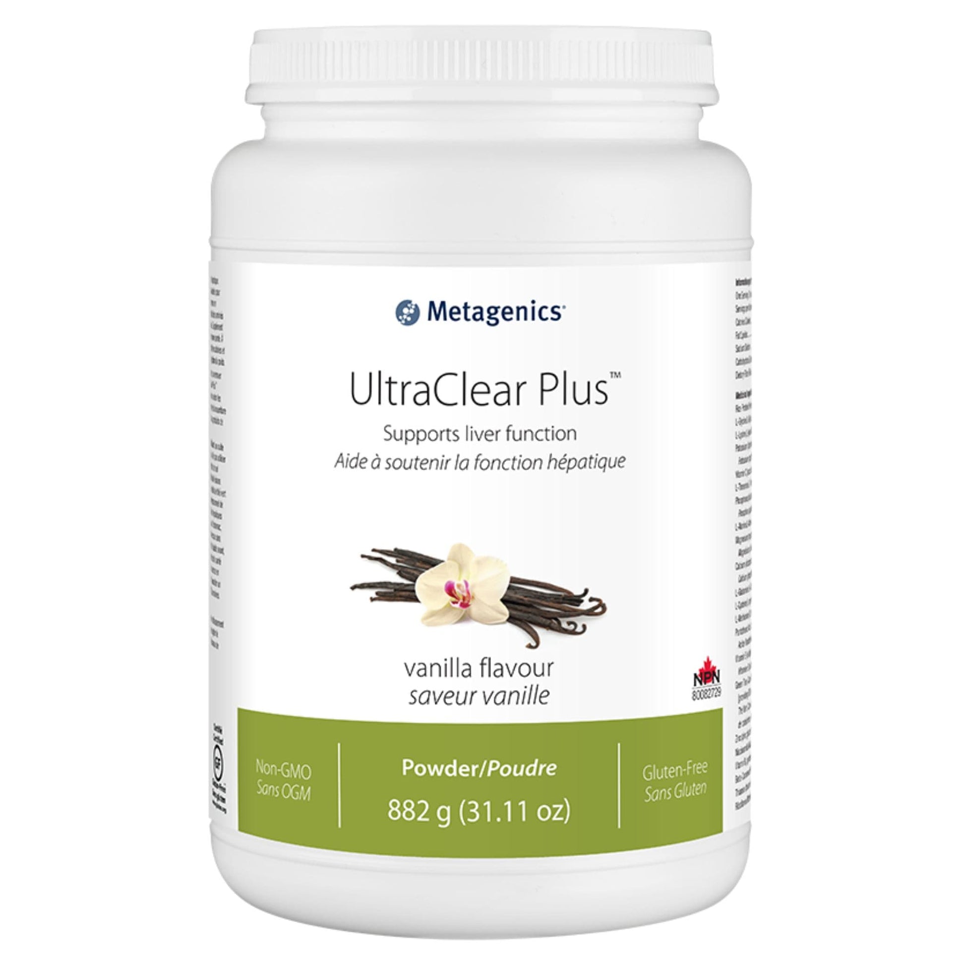 21 Servings Vanilla | Metagenics UltraClear Plus Powder // vanilla flavour
