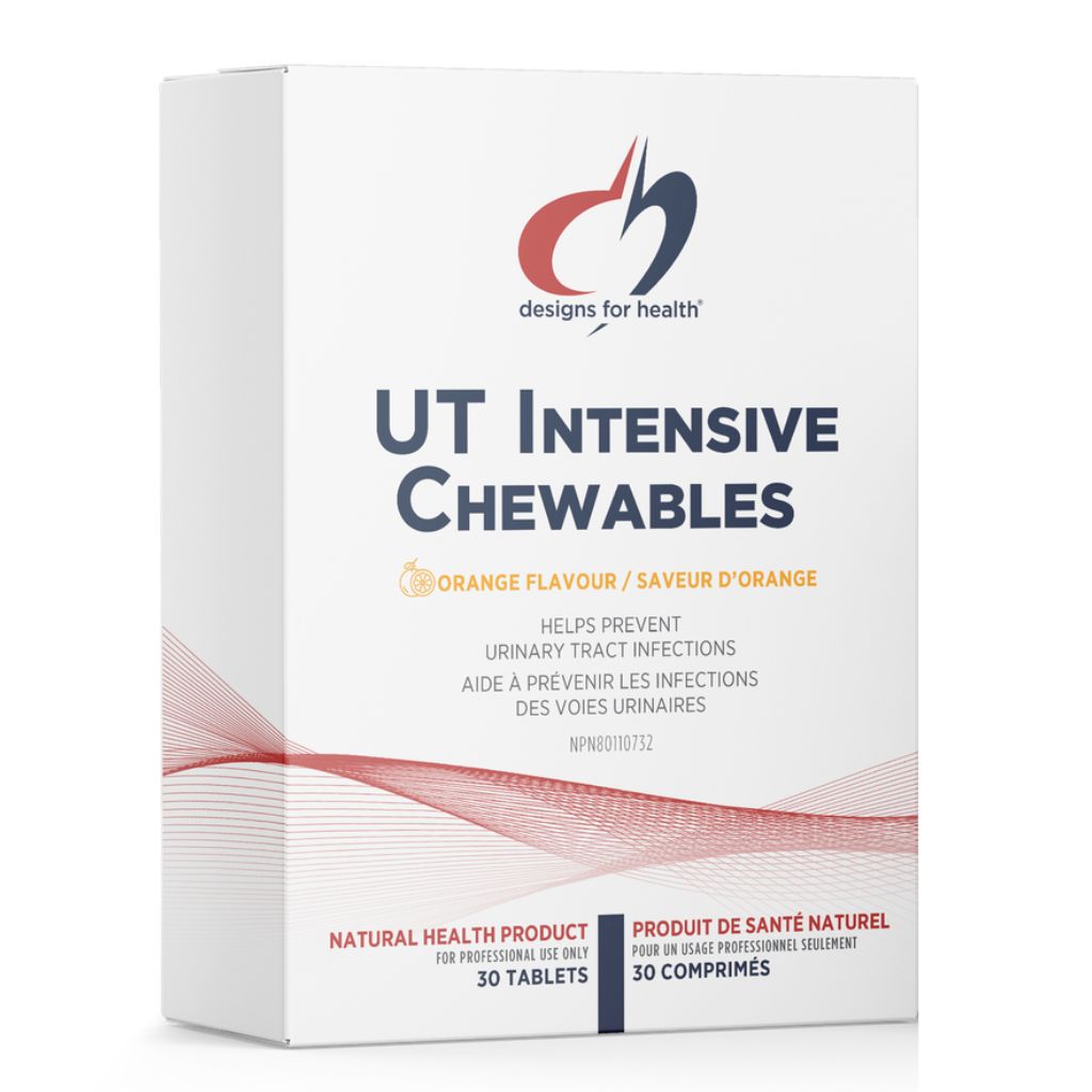 30 Chewable Tablets Orange Flavour | Designs for Health UT Intensive Chewables