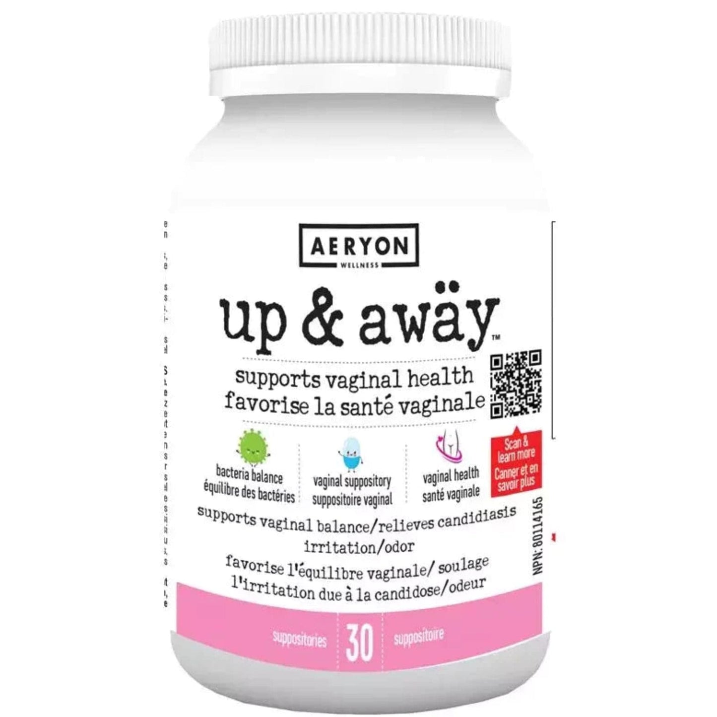 Aeryon Wellness Up & Away, Boric Acid For Vaginal Support