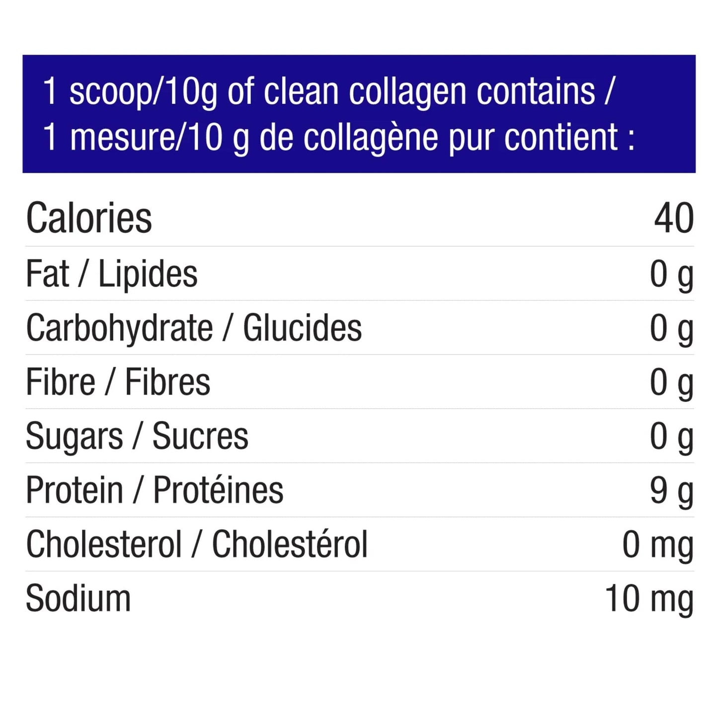 genuine-health-clean-collagen-nutrition-facts