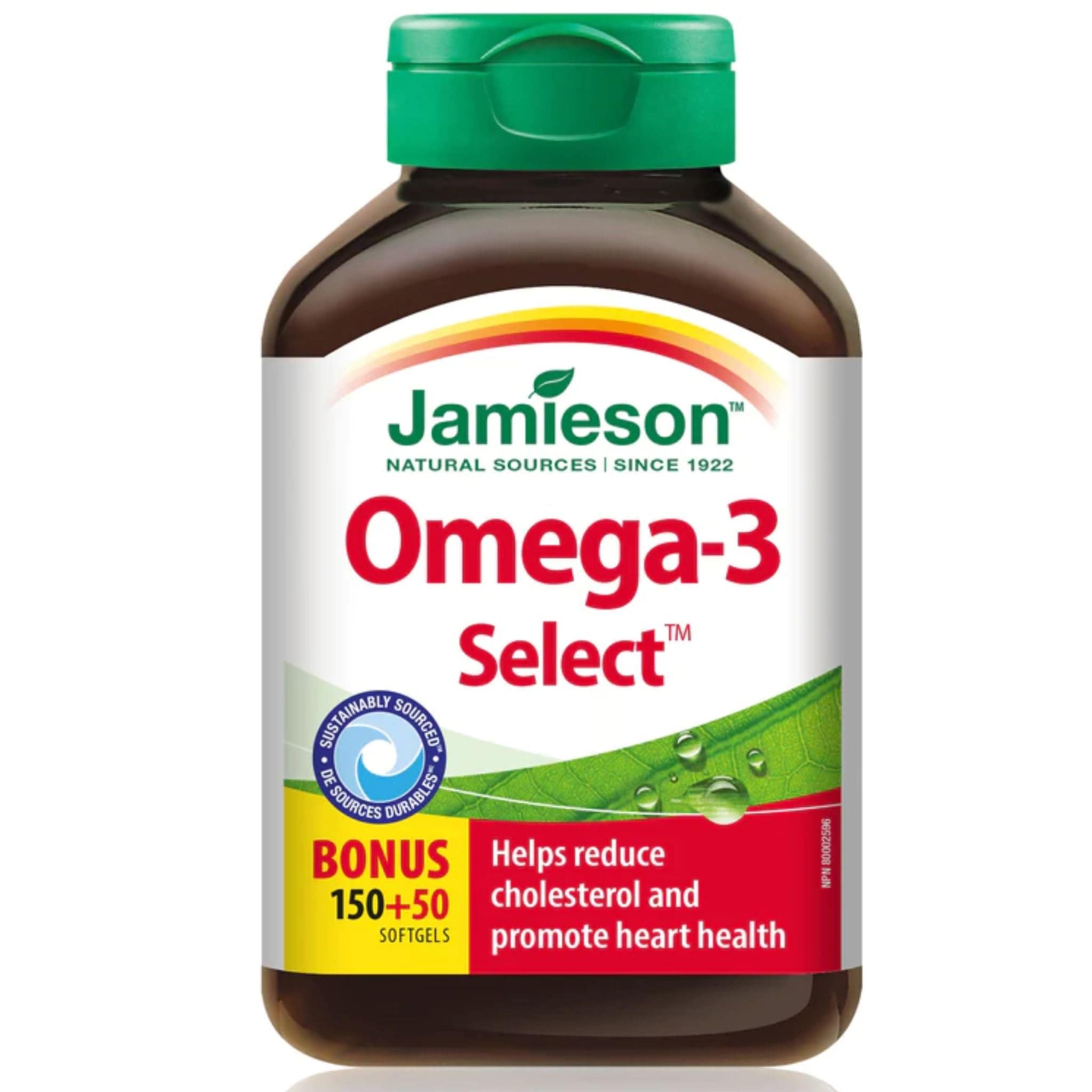 Jamieson Omega3 Select 1000mg, 200 Softgels