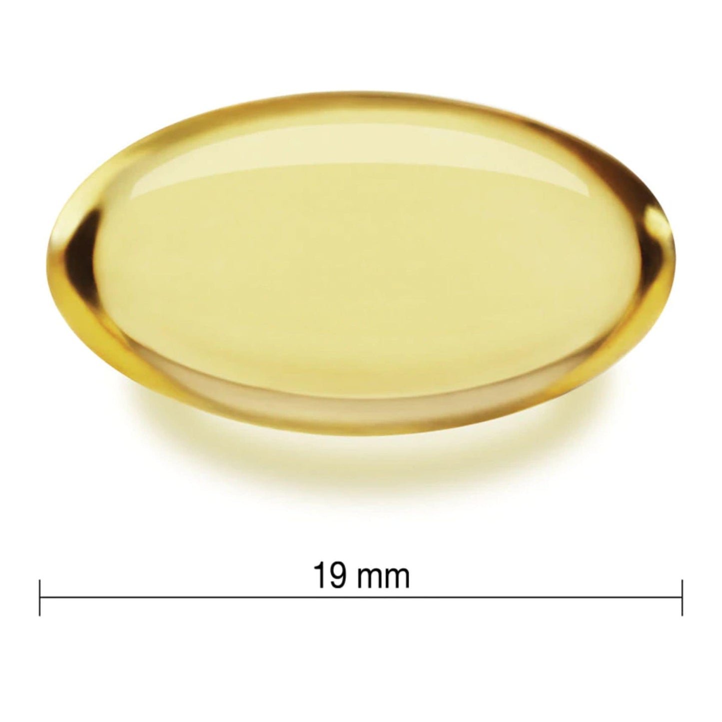 50 Softgels | Jamieson Vitamin E 800 IU 536 mg AT // Size Comparison