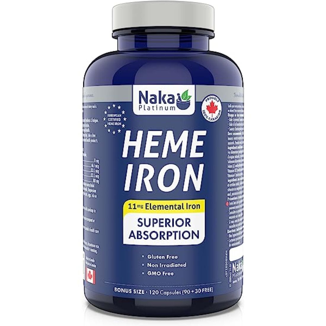 Naka Platinum Heme Iron 11mg