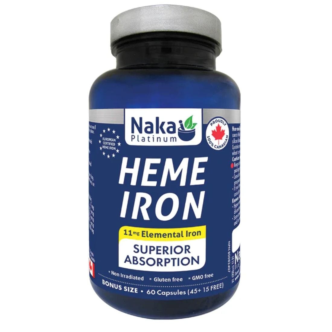 Naka Platinum Heme Iron 11mg