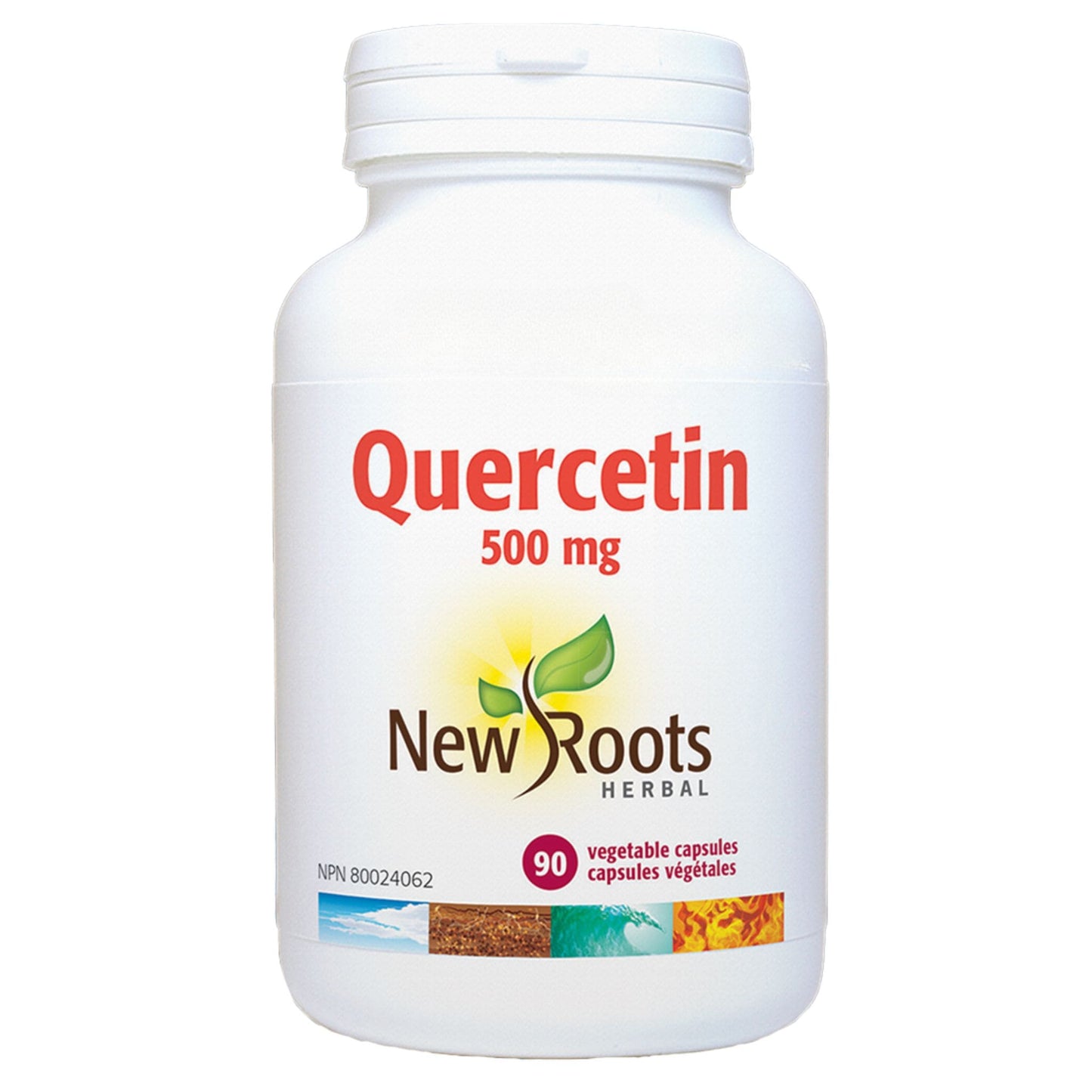 90 Vegetable Capsules | New Roots Herbal Quercetin 500mg