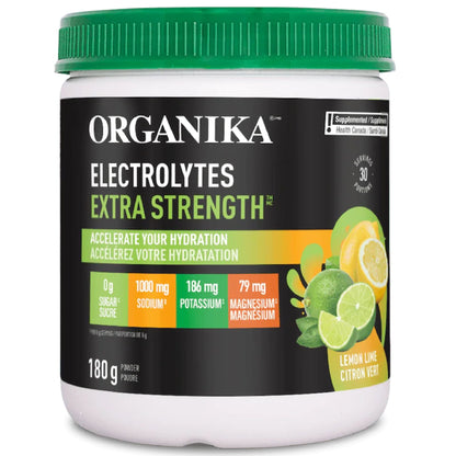 Organika Electrolytes Extra Strength Powder, 180g