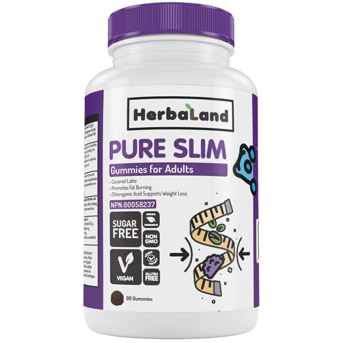 Herbaland Gummies For Adults Pure Slim, 90 Gummies