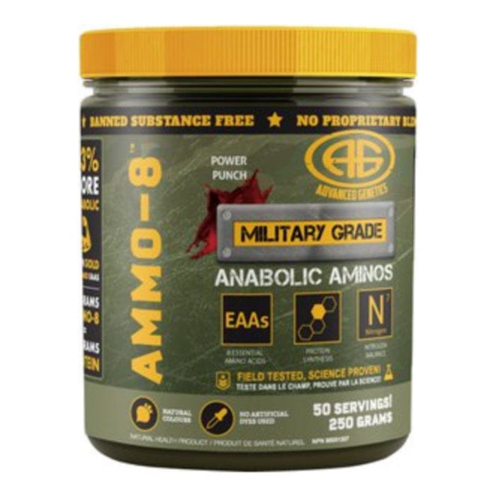 Advanced Genetics Ammo-8 EAA Powder, 50 Servings