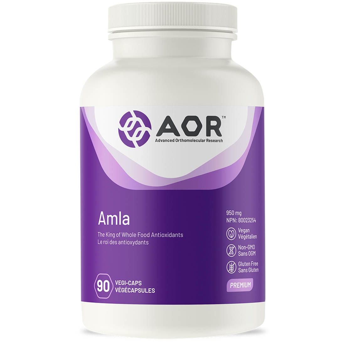 AOR Amla, 950mg, 90 Vegi-Capsules