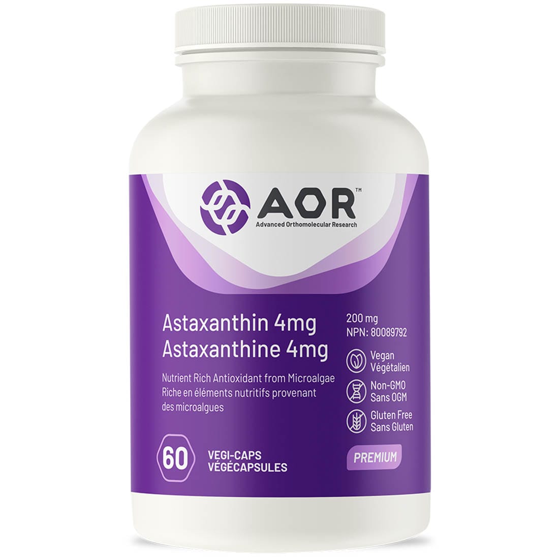 AOR Astaxanthin 4mg