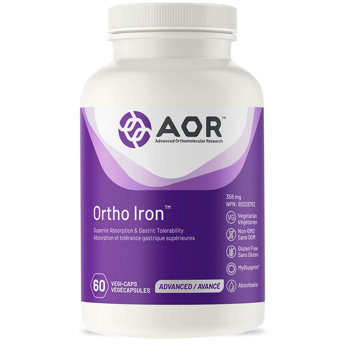 AOR Ortho Iron, 358mg