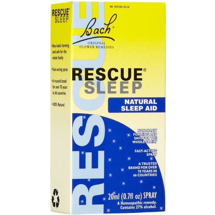 Bach Rescue Remedy Sleep Spray Natural Sleep Aid, 20ml