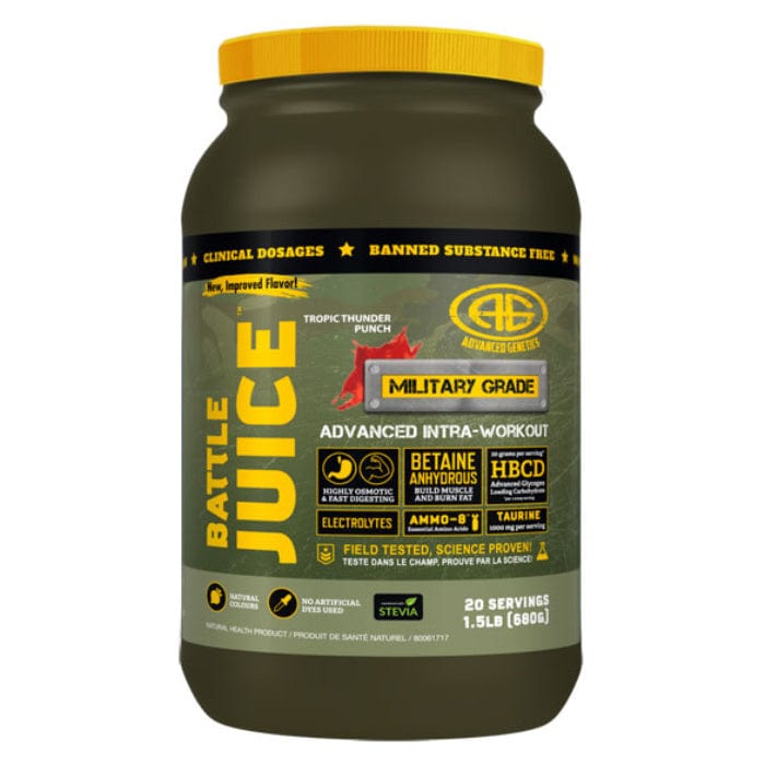 Advanced Genetics Battle Juice Intra-Workout, 1.5lbs (20 Servings)