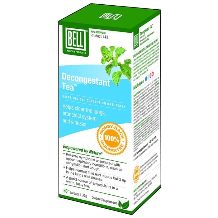 Bell Decongestant Tea (#43), 30 Bags
