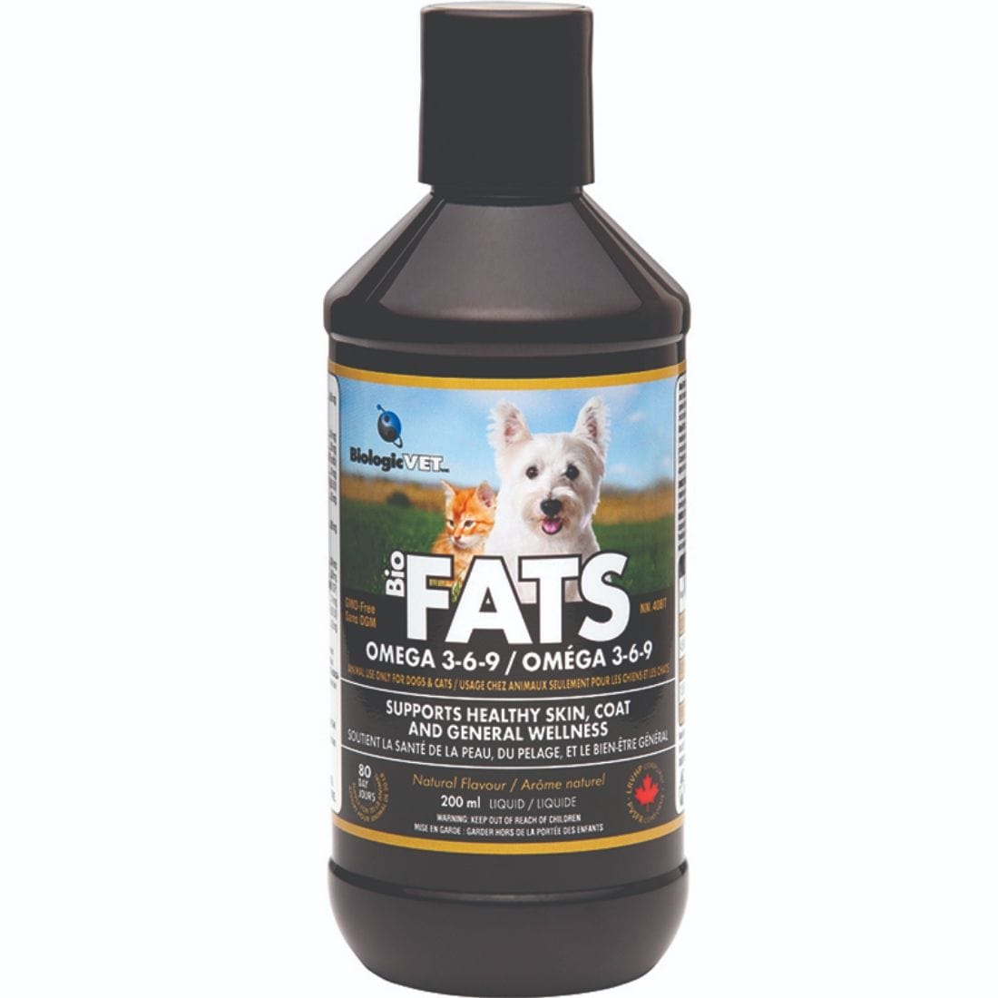 BiologicVet BioFATS Omega 3-6-9 Fatty Acids for Dogs & Cats