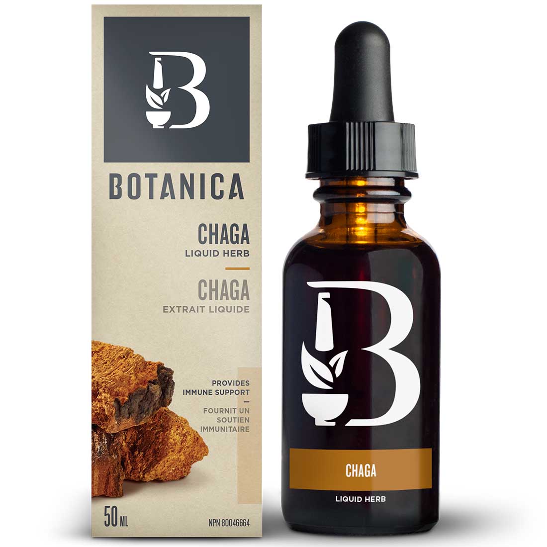 Botanica Chaga Mushroom Liquid Herb, 50ml