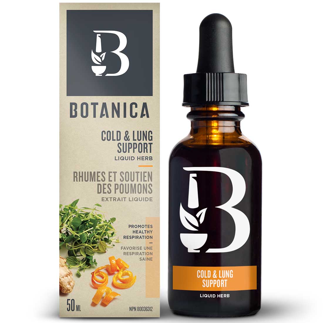 Botanica Cold/Damp Lung Infection Fighter, 50ml
