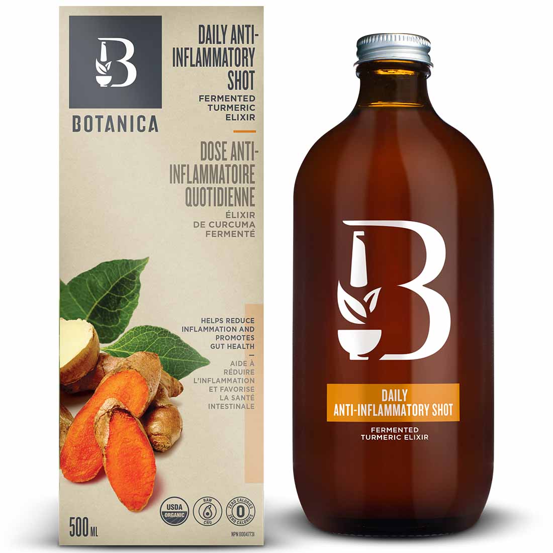 Botanica Daily Anti-Inflammatory Shot (Formerly Turmeric Ginger) (Certified Organic)