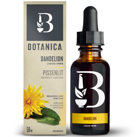 Botanica Dandelion Liquid Herb (Enhances Liver Function), 50ml